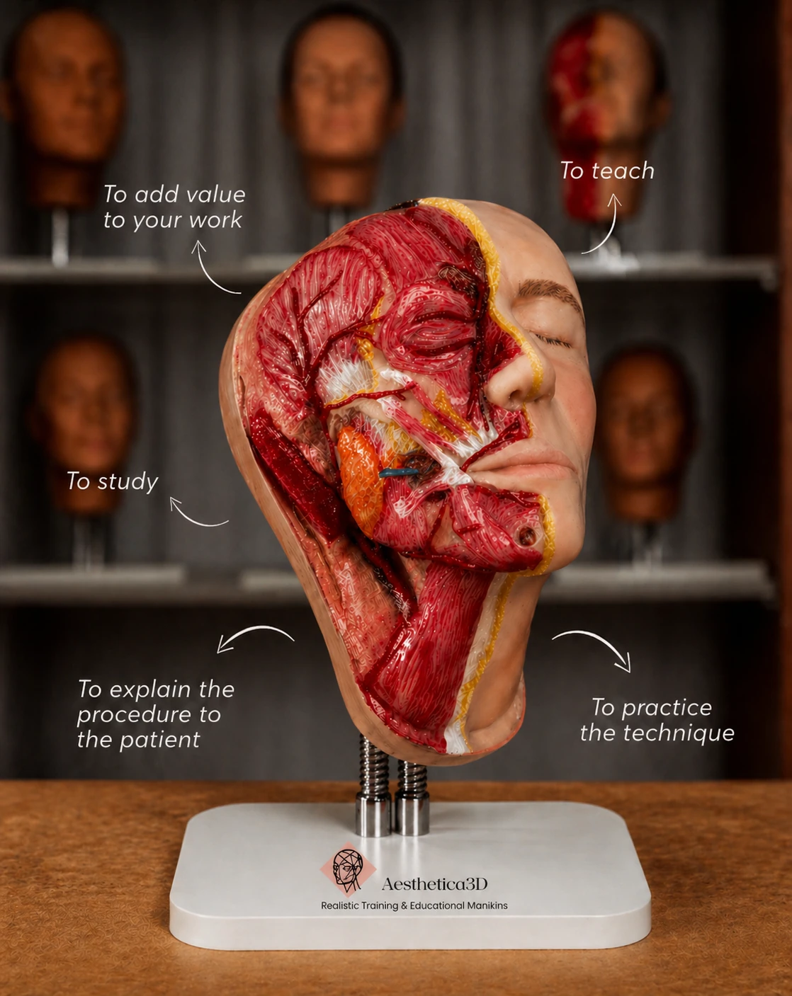 Aesthetica3D anatomical training manikin